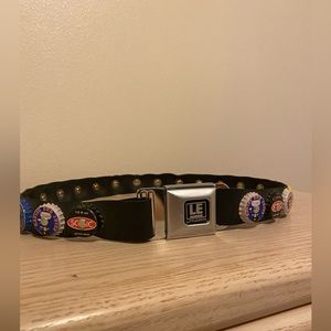 Little earth belt size small- distressed caps/ worn/ scratched